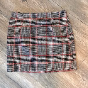 Plaid skirt